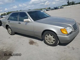 1994 Mercedes-Benz S with VIN WDBGA51E3RA159510, listed as a Copart auction lot 74456224 with 153,877 mi miles and Clean Title. Bid and sale history available at DreamBid. Image 4.