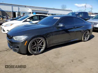 2018 BMW M4 z VIN WBS4Y9C59JAC87884, wystawiony jako Copart lot #46871695 z przebiegiem 43 634 mil mil oraz Szkoda całkowita • Salvage title. Historia ofert i sprzedaży dostępna na DreamBid. Obrazek 1.