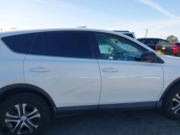 2018 Toyota RAV4 LE with VIN 2T3ZFREV8JW467744, listed as a IAAI auction lot 41818614 with 95,609 mi miles. Bid and sale history available at carsss.com. Image 14.
