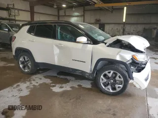 2018 Jeep Compass Limited with VIN 3C4NJDCB5JT373014, listed as a Copart auction lot 57285935 with 85,195 mi miles and Salvage title. Bid and sale history available at DreamBid. Image 4.