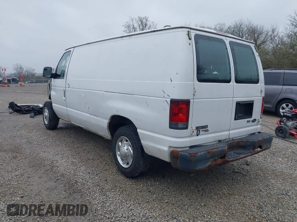 2012 Ford Econoline Cargo Commercial with VIN 1FTNE1EW0CDB10750, listed as a IAAI auction lot 41939696 with 180,042 mi miles. Bid and sale history available at carsss.com. Image 3.