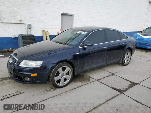 2008 Audi A6 with VIN WAUDV74F68N157537, listed as a Copart auction lot 45483575 with 126,194 mi miles and Salvage Title. Bid and sale history available at carsss.com. Image 1.
