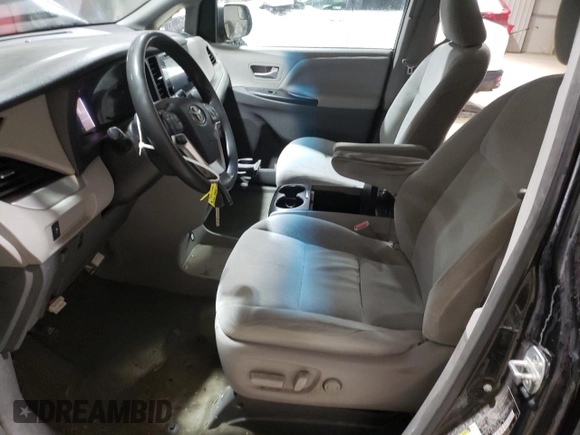 2017 Toyota Sienna LE Auto Access Seat with VIN 5TDKZ3DCXHS876538, listed as a Copart auction lot 42807185 with 165,047 mi miles and Salvage Title. Bid and sale history available at carsss.com. Image 7.