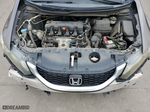 2013 Honda Civic Sdn EX-L with VIN 2HGFB2F98DH549468, listed as a Copart auction lot 53217944 with 137,539 mi miles and Salvage Title. Bid and sale history available at carsss.com. Image 11.