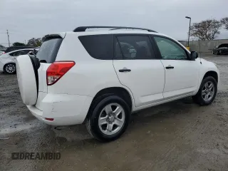 2008 Toyota RAV4 with VIN JTMZD33V986075082, listed as a Copart auction lot 48546195 with 0 mi miles and Salvage Title. Bid and sale history available at carsss.com. Image 3.