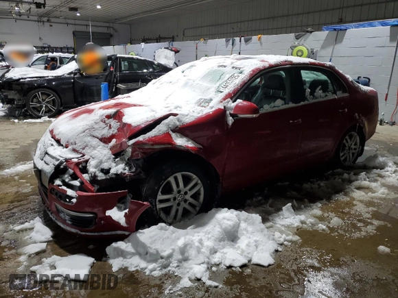 2006 Volkswagen Jetta 1.9L TDI with VIN 3VWDT81K66M051707, listed as a Copart auction lot 44154125 with 166,753 mi miles and Salvage title. Bid and sale history available at DreamBid. Image 1.