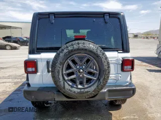 2024 Jeep Wrangler Sport S z VIN 1C4PJXDN0RW300836, wystawiony jako Copart lot #58348255 z przebiegiem 16 171 mil mil oraz Czysty tytuł • Clean title. Historia ofert i sprzedaży dostępna na DreamBid. Obrazek 6.