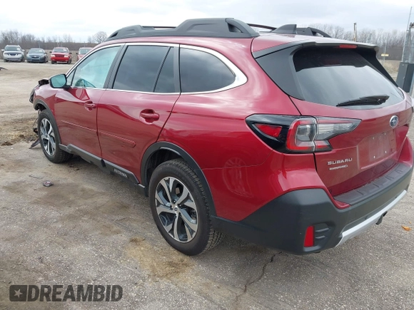 2022 Subaru Outback Limited with VIN 4S4BTANC8N3133115, listed as a IAAI auction lot 42012903 with 57,205 mi miles and . Bid and sale history available at DreamBid. Image 3.