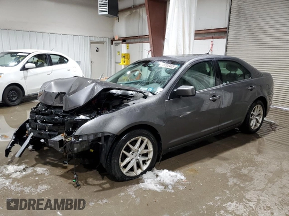 2011 Ford Fusion SEL with VIN 3FAHP0JA6BR264158, listed as a Copart auction lot 45520465 with 195,524 mi miles and Salvage Title. Bid and sale history available at DreamBid. Image 1.