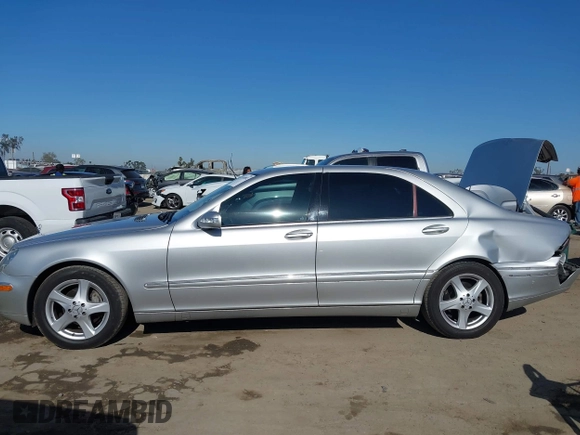 2004 Mercedes-Benz S 430 with VIN WDBNG70J24A417976, listed as a IAAI auction lot 42640982 with 123,021 mi miles and . Bid and sale history available at DreamBid. Image 14.