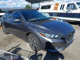 2022 Nissan Sentra SV with VIN 3N1AB8CVXNY306188, listed as a IAAI auction lot 41746329 with 22,975 mi miles. Bid and sale history available at carsss.com. Image 1.