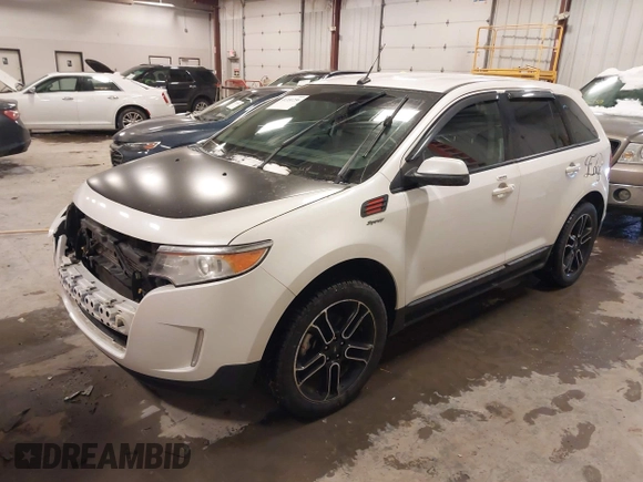 2014 Ford Edge SEL with VIN 2FMDK3J97EBA39728, listed as a IAAI auction lot 41351256 with 178,430 mi miles. Bid and sale history available at carsss.com. Image 17.