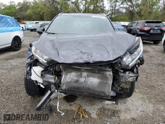 2022 Honda HR-V Sport with VIN 3CZRU6H11NM746158, listed as a Copart auction lot 50223225 with 45,470 mi miles and Salvage Title. Bid and sale history available at carsss.com. Image 5.