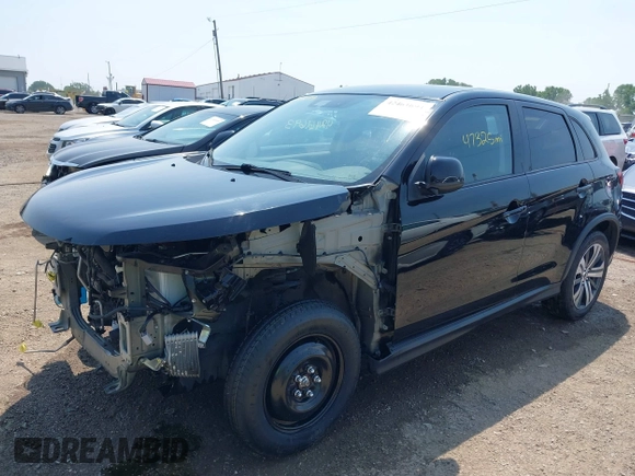 2021 Mitsubishi Outlander ES with VIN JA4APUAU3MU032698, listed as a IAAI auction lot 42461693 with 47,325 mi miles and . Bid and sale history available at DreamBid. Image 6.