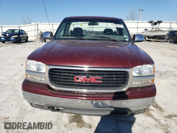 1999 GMC New Sierra 1500 SLE with VIN 1GTEK14TXXE533674, listed as a Copart auction lot 83788244 with 188,751 mi miles and Salvage Title. Bid and sale history available at carsss.com. Image 5.