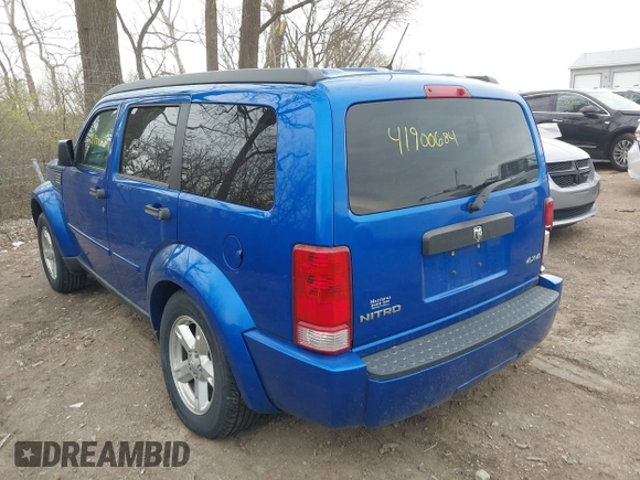 2008 Dodge Nitro SXT with VIN 1D8GU28K58W138003, listed as a IAAI auction lot 41900684 with 159,765 mi miles and . Bid and sale history available at DreamBid. Image 3.