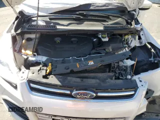 2016 Ford Escape Titanium with VIN 1FMCU0J99GUB83458, listed as a Copart auction lot 48828195 with 74,250 mi miles and Salvage Title. Bid and sale history available at carsss.com. Image 14.