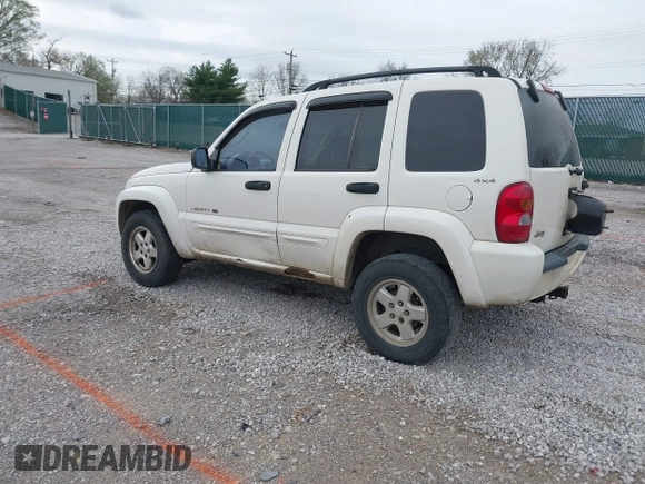 2002 Jeep Liberty Limited with VIN 1J4GL58K32W246480, listed as a IAAI auction lot 41832097 with 300,097 mi miles and . Bid and sale history available at carsss.com. Image 3.