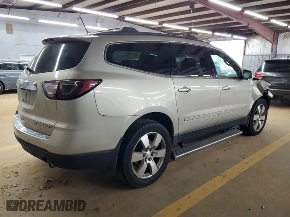 2014 Chevrolet Traverse LTZ with VIN 1GNKRJKD5EJ218402, listed as a Copart auction lot 89188355 with 161,969 mi miles and Salvage Title. Bid and sale history available at DreamBid. Image 3.