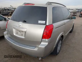 2005 Nissan Quest SE with VIN 5N1BV28U25N126993, listed as a IAAI auction lot 40958737 with 138,064 mi miles. Bid and sale history available at carsss.com. Image 4.