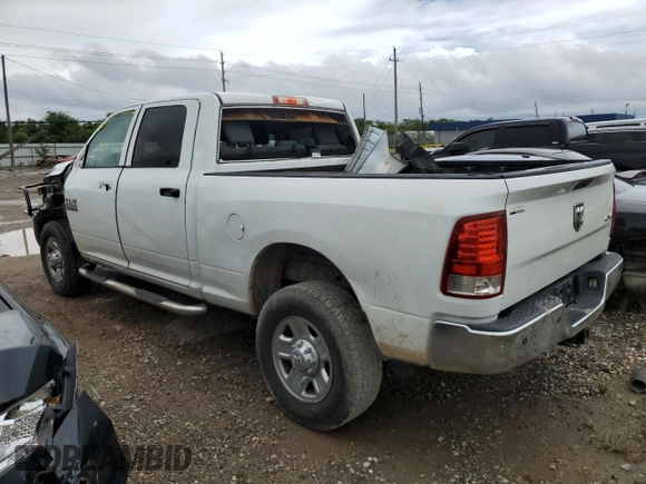 2015 Ram 2500 Tradesman with VIN 3C6UR5CJ1FG501953, listed as a Copart auction lot 70514274 with 0 mi miles and Salvage Title. Bid and sale history available at carsss.com. Image 2.