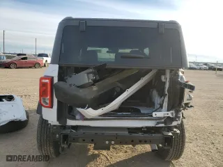 2024 Ford Bronco Big Bend with VIN 1FMDE7AH8RLA93115, listed as a Copart auction lot 41611185 with 1,589 mi miles and Salvage Title. Bid and sale history available at carsss.com. Image 6.