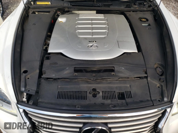 2014 Lexus LS 460 with VIN JTHCL5EF3E5021383, listed as a Copart auction lot 43451725 with 154,154 mi miles and Salvage Title. Bid and sale history available at DreamBid. Image 11.