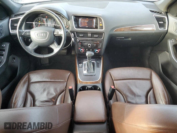 2017 Audi Q5 Premium with VIN WA1C2AFP7HA055465, listed as a Copart auction lot 48350655 with 112,393 mi miles and Salvage Title. Bid and sale history available at carsss.com. Image 8.