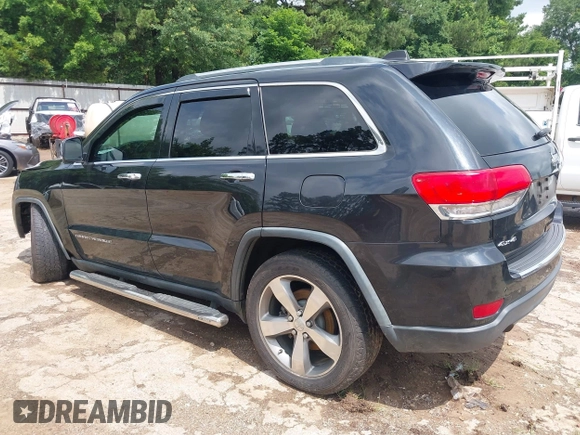 2014 Jeep Grand Cherokee Limited with VIN 1C4RJFBT7EC417586, listed as a IAAI auction lot 42415849 with 133,267 mi miles and . Bid and sale history available at DreamBid. Image 3.
