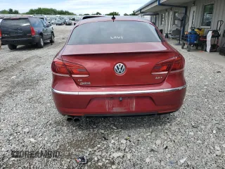 2013 Volkswagen CC Sport with VIN WVWBN7AN9DE549265, listed as a Copart auction lot 61805604 with 185,247 mi miles and Salvage Title. Bid and sale history available at carsss.com. Image 6.
