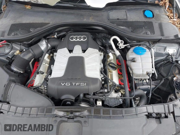 2015 Audi A6 3.0T Premium Plus with VIN WAUFGAFC9FN047047, listed as a IAAI auction lot 41328488 with 83,840 mi miles. Bid and sale history available at carsss.com. Image 10.