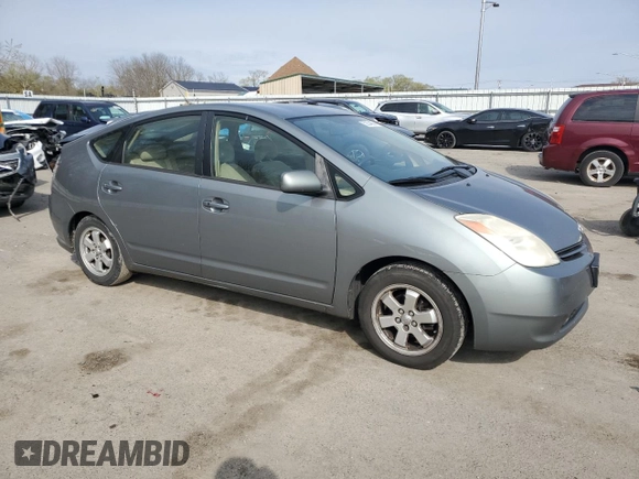 2004 Toyota Prius with VIN JTDKB20U140062174, listed as a Copart auction lot 52354665 with 0 mi miles and Salvage Title. Bid and sale history available at carsss.com. Image 4.