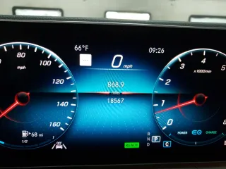 2020 Mercedes-Benz GLS 450 with VIN 4JGFF5KE4LA179006, listed as a Copart auction lot 55319804 with 18,567 mi miles and . Bid and sale history available at DreamBid. Image 9.