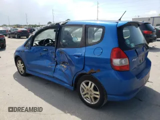 2008 Honda Fit Sport z VIN JHMGD386X8S062730, wystawiony jako Copart lot #57648795 z przebiegiem 233 820 mil mil oraz Szkoda całkowita • Salvage title. Historia ofert i sprzedaży dostępna na DreamBid. Obrazek 2.