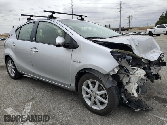 2015 Toyota Prius One with VIN JTDKDTB33F1090995, listed as a Copart auction lot 53452955 with 214,292 mi miles and Salvage Title. Bid and sale history available at carsss.com. Image 4.