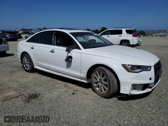 2016 Audi A6 Premium с VIN WAUCFAFC7GN044557, выставлен на аукционе Copart как лот 56249315 с пробегом 116 781 миль миль и Списание • Salvage title. История ставок и продаж доступна на DreamBid. Изображение 4.