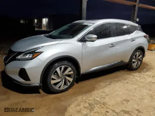 2019 Nissan Murano SV with VIN 5N1AZ2MJXKN116610, listed as a Copart auction lot 43729985 with 48,558 mi miles and Salvage Title. Bid and sale history available at carsss.com. Image 1.