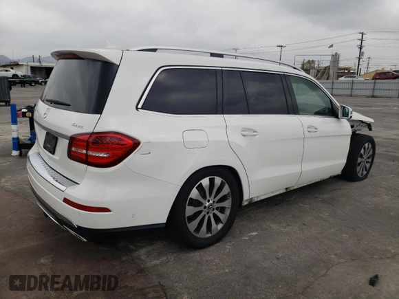 2019 Mercedes-Benz GLS with VIN 4JGDF6EE6KB230412, listed as a Copart auction lot 70156373 with 28,745 mi miles. Bid and sale history available at carsss.com. Image 3.