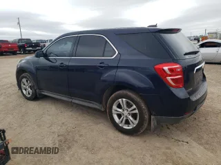 2017 Chevrolet Equinox LS with VIN 2GNALBEK6H1562445, listed as a Copart auction lot 54901655 with 112,638 mi miles and Salvage Title. Bid and sale history available at carsss.com. Image 2.