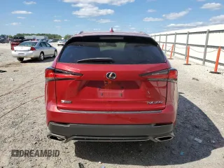 2019 Lexus NX with VIN JTJYARBZXK2157037, listed as a Copart auction lot 52301645 with 46,722 mi miles and Non Repairable. Bid and sale history available at carsss.com. Image 6.