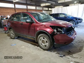 2011 Honda CR-V LX with VIN 5J6RE4H33BL096376, listed as a Copart auction lot 50291335 with 81,848 mi miles and Salvage Title. Bid and sale history available at carsss.com. Image 4.