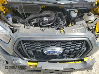 2023 Ford Transit Cargo with VIN 1FTBR1X8XPKA66862, listed as a Copart auction lot 56077795 with 41,556 mi miles and Salvage Title. Bid and sale history available at DreamBid. Image 12.