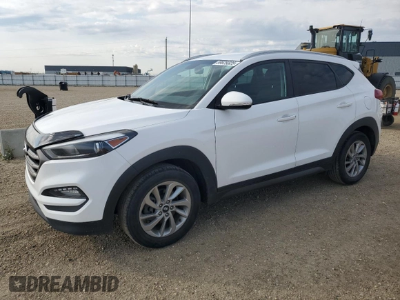 2016 Hyundai Tucson SE z VIN KM8J3CA45GU103377, wystawiony jako Copart lot #59629325 z przebiegiem 165 994 mil mil oraz Czysty tytuł • Clean title. Historia ofert i sprzedaży dostępna na DreamBid. Obrazek 1.