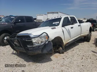 2022 Ram 3500 Tradesman with VIN 3C63RPGL7NG353311, listed as a Copart auction lot 66594704 with 0 mi miles and Salvage Title. Bid and sale history available at carsss.com. Image 1.