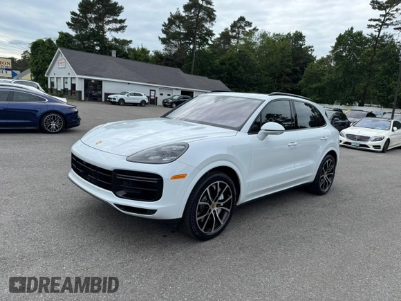 2019 Porsche Cayenne Turbo with VIN WP1AF2AY9KDA80539, listed as a Copart auction lot 63202115 with 120,649 mi miles and Clean title. Bid and sale history available at DreamBid. Image 2.
