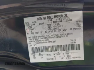 2008 Ford Explorer Limited z VIN 1FMEU65898UB18267, wystawiony jako IAAI lot #42424938 z przebiegiem 149 469 mil mil oraz . Historia ofert i sprzedaży dostępna na DreamBid. Obrazek 9.