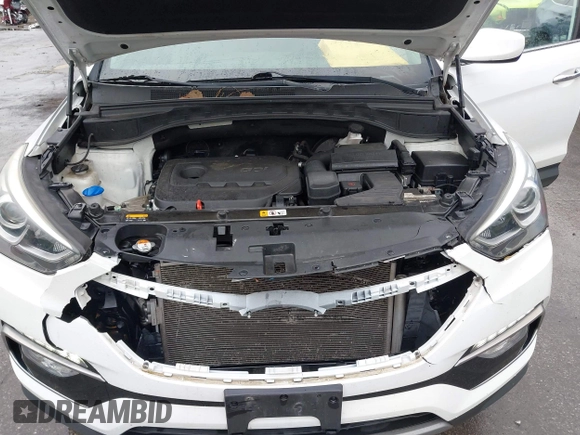 2017 Hyundai Santa Fe 2.4L with VIN 5XYZUDLB0HG397831, listed as a IAAI auction lot 42496341 with 96,333 mi miles and . Bid and sale history available at DreamBid. Image 10.