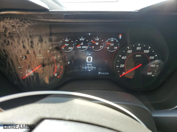 2016 Chevrolet Camaro 2LT with VIN 1G1FD1RXXG0153556, listed as a Copart auction lot 68645114 with 137,915 mi miles and Salvage Title. Bid and sale history available at carsss.com. Image 9.