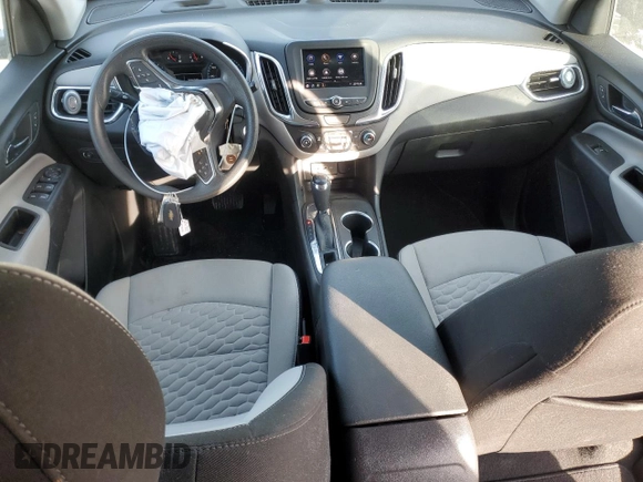 2021 Chevrolet Equinox LS with VIN 3GNAXFEVXMS131093, listed as a Copart auction lot 83239014 with 103,804 mi miles and Salvage title. Bid and sale history available at DreamBid. Image 8.