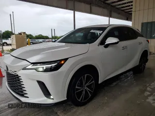 2023 Lexus RX 350 with VIN 2T2BAMBA9PC009990, listed as a Copart auction lot 59103715 with 28,379 mi miles and Salvage title. Bid and sale history available at DreamBid. Image 1.